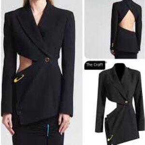 Black Designer Women's Jacket